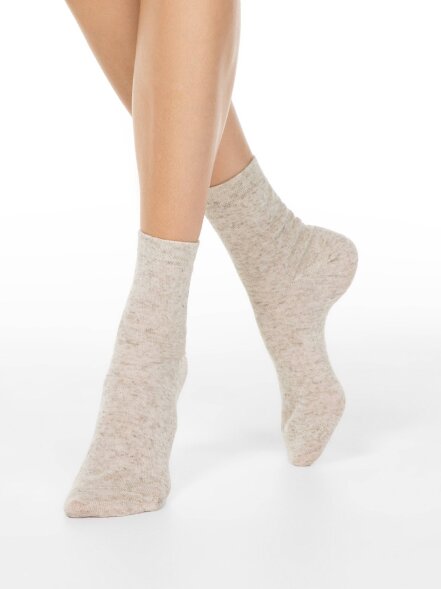 Брестские Носки женские 1606 LINEN (средней длины) 000 Брестские оптом