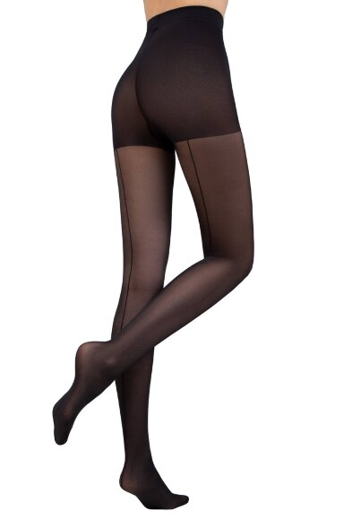 CONTE LINE SLIM Колготки женские с имитацией шва и утягивающими шортиками LINE SLIM Conte elegant оптом