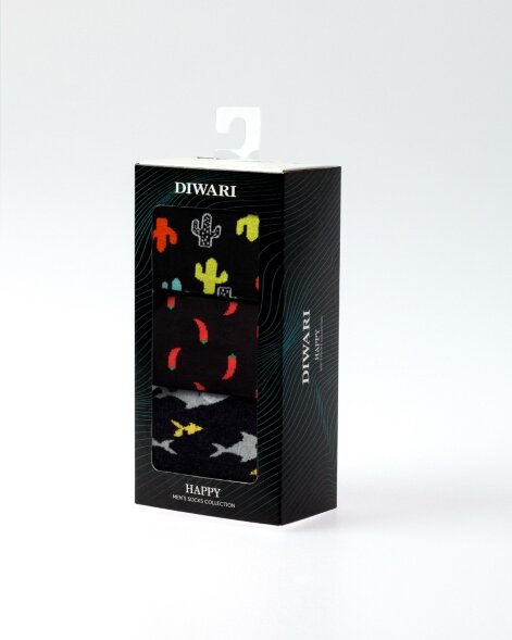DIWARI HAPPY Носки хлопковые мужские (3 пары) DIWARI оптом