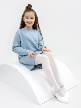 Колготки детские капроновые в белом цвете 723PA-1544