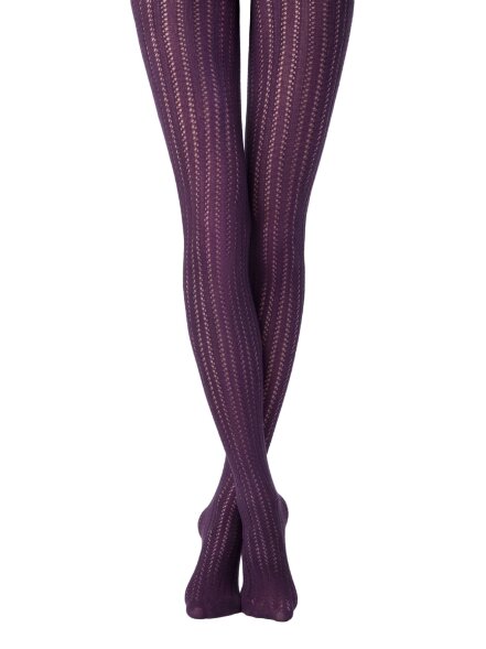 CONTE FASHION Ажурные хлопковые женские колготки Conte elegant оптом