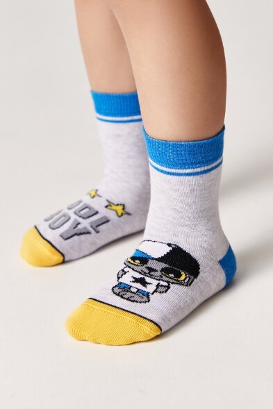 Conte-kids ВЕСЕЛЫЕ НОЖКИ Хлопковые носки 465 CONTE-KIDS оптом