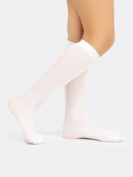 Гольфы детские ажурные в белом цвете 446PA-1622