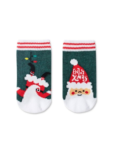 CONTE-KIDS NEW YEAR Новогодние носки для самых маленьких «Enjoy Xmas» 522 CONTE-KIDS оптом