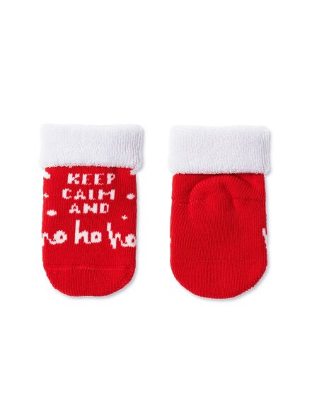 Conte-kids Новогодние носки для самых маленьких «Ho-ho» 519 CONTE-KIDS оптом