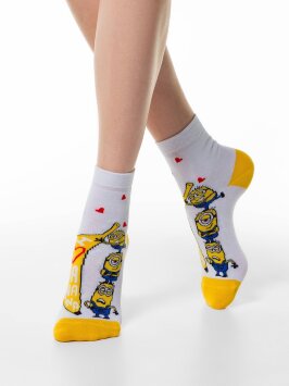 Брестские 1124 Minions (Средней Длины) Носки женские 499