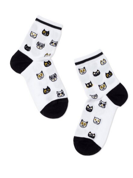 ESLI Носки с рисунками &quot;Cats&quot; 658 ESLI оптом