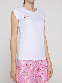 Dea Mia Фуфайка женская 5604 SINGLET (с аппликацией) 002