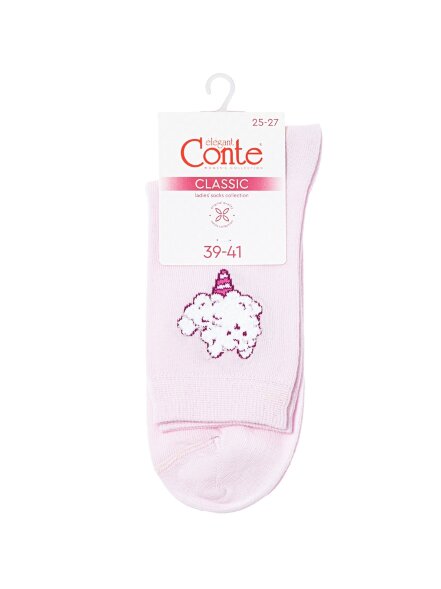 CONTE CLASSIC Носки женские хлопковые 680 Conte elegant оптом