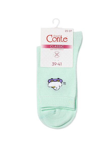 CONTE CLASSIC Носки женские хлопковые 678 Conte elegant оптом