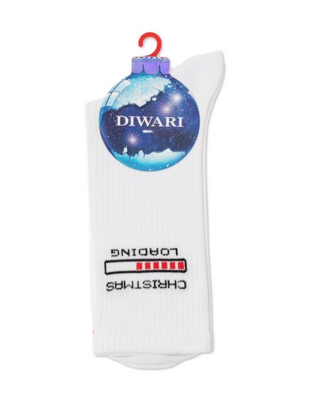 DIWARI NEW YEAR Носки мужские новогодние 281 DIWARI оптом