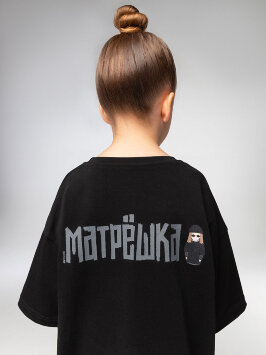 Футболка 4-460MU черный