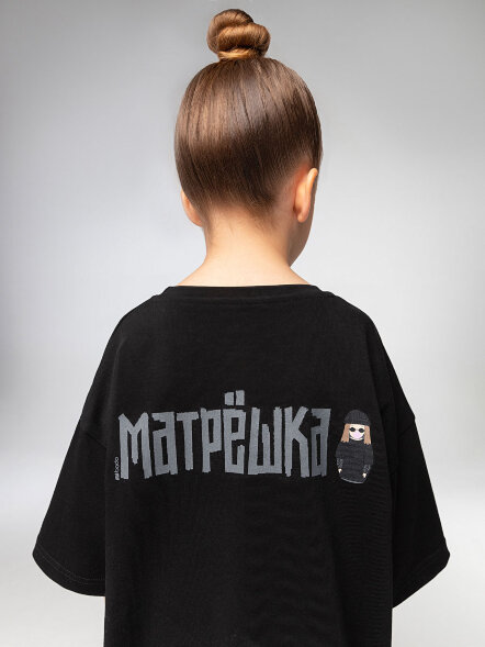 Футболка 4-460MU черный Bodo оптом