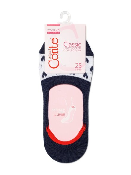 CONTE CLASSIC Хлопковые подследники 227 Conte elegant оптом